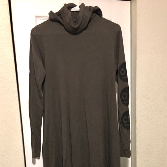 Nununu ninja hood maxi dress size 14/16 - Picture 1 of 4